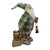 24" Standing Santa Christmas Figure Carrying a Welcome Sign - IMAGE 4