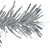 9' x 12" Silver Tinsel Artificial Christmas Garland, Unlit - IMAGE 2