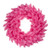 24" Pink Spruce Artificial Christmas Wreath, Unlit - IMAGE 1