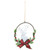 Moose with Plaid Bow Christmas Wreath Ornament - 5.5" - IMAGE 4