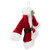 6.5-Inch Plush Red Velvet Santa Jacket on Hanger Christmas Ornament - IMAGE 5