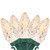 LED Faceted C9 Christmas Lights - Warm White - 20.25' Green Wire - 50ct - IMAGE 1