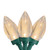 LED C9 Christmas Lights - Warm White - 20.25' Green Wire - 50ct - IMAGE 2