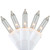 300 Count Clear Mini Icicle Christmas Lights - White Wire - IMAGE 4