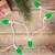 LED C9 Christmas Lights - Green - 16' White Wire - 25ct - IMAGE 2