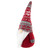 Standing Gnome with Nordic Hat Christmas Decoration - 12" - Red and Gray - IMAGE 6