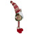 27" Red and Green Standing Gnome Tabletop Christmas Decoration with Gift Bag - IMAGE 4