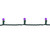 LED G12 Berry Faceted Christmas Lights - Purple - 15.9' Green Wire - 50ct - IMAGE 5