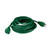 20' Green 3-Prong Outdoor Extension Power Cord with Outlet Block - IMAGE 1