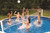 Pool Jam Combo Basketball and Volleyball Above Ground Swimming Pool Water Games - IMAGE 3