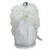 African American Angel Christmas Tree Topper - 14" - Silver/White Unlit - IMAGE 5