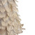 18" Gold Feather Cone Table Top Christmas Tree with Glitter - IMAGE 3