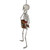 26" Animated Skeleton with Guitar Hanging Halloween Decoration - IMAGE 4