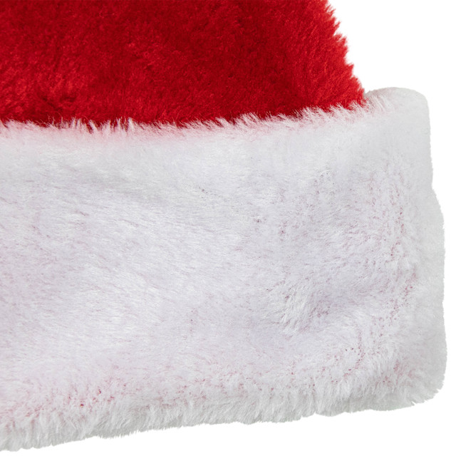 Red & White Santa Unisex Adult Christmas Hat Costume Accessory Medium