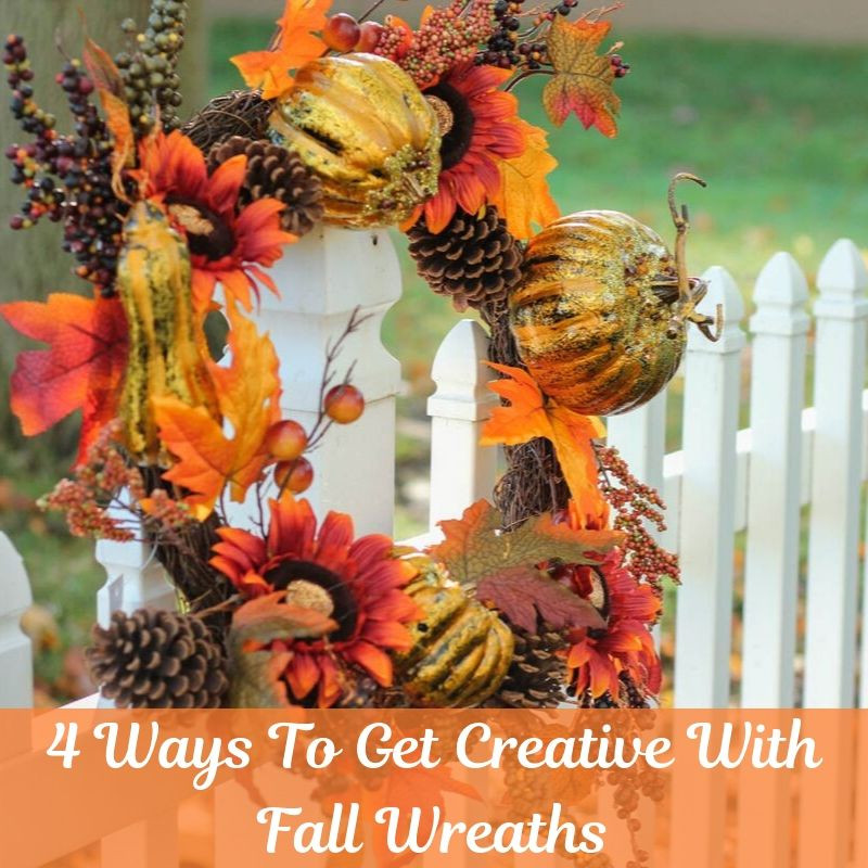4 Ways To Get Creative With Fall Wreaths
