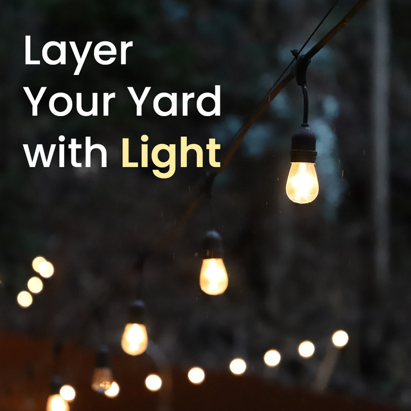 From Treetop to Ground Cover: How to Layer Your Yard with Light