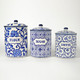 Canister Blue & White 2 Assorted main image 1