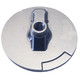 Anodo Di Trim In Magnesio Piatto Tecnoseal Per Motori Mercury Alpha 1 G2 - Ricambio Originale, Garanzia 1 Anno - 3