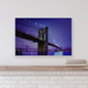 LED Lighted Famous New York City Brooklyn Bridge Canvas Wall Art 15.75 ...