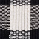 26" x 40" Buffalo Checkered Black & White Rectangular Rag Rug ...