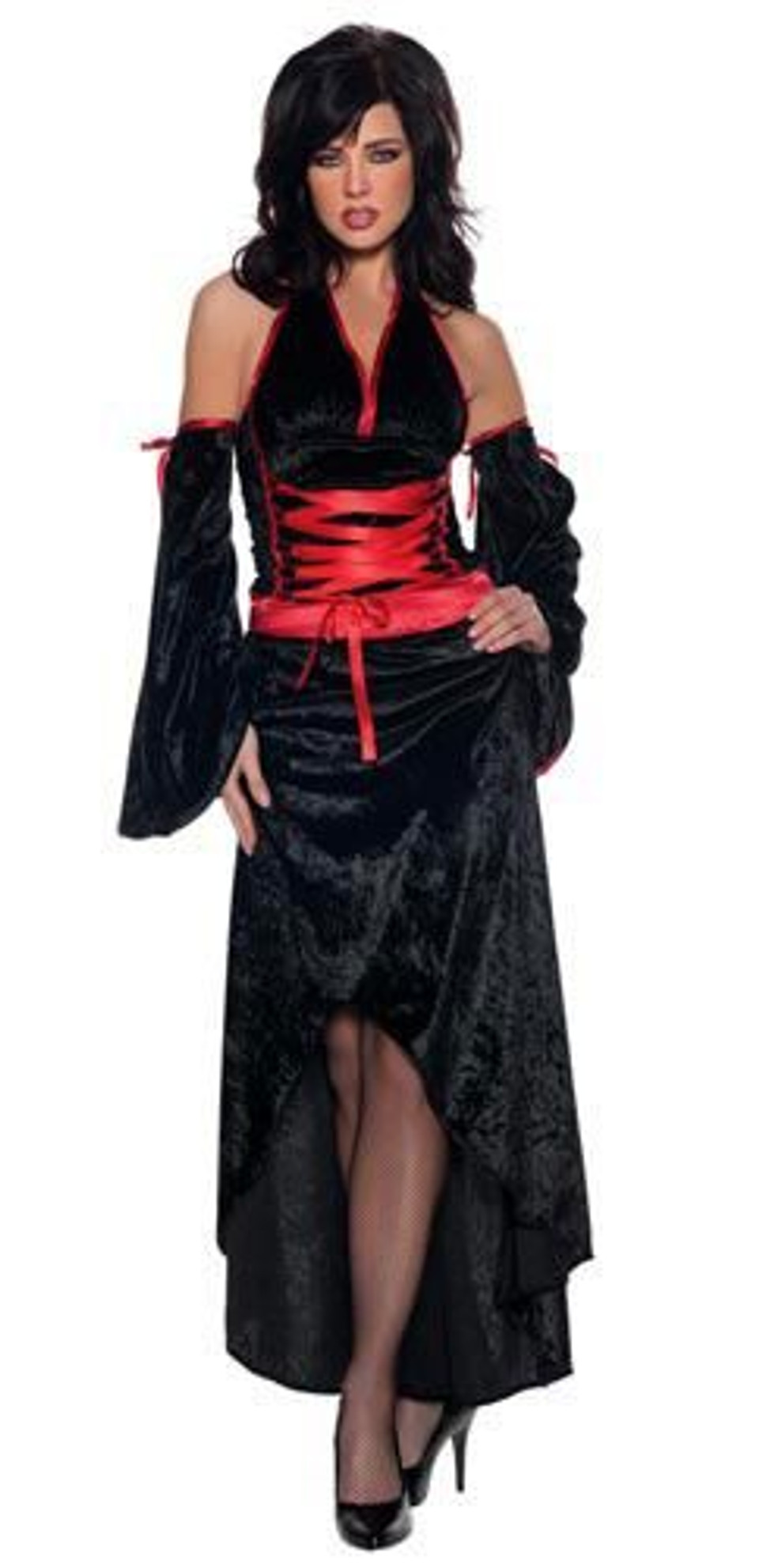 Women's Vampira Audlt Halloween Costume, Size Small | Christmas Central