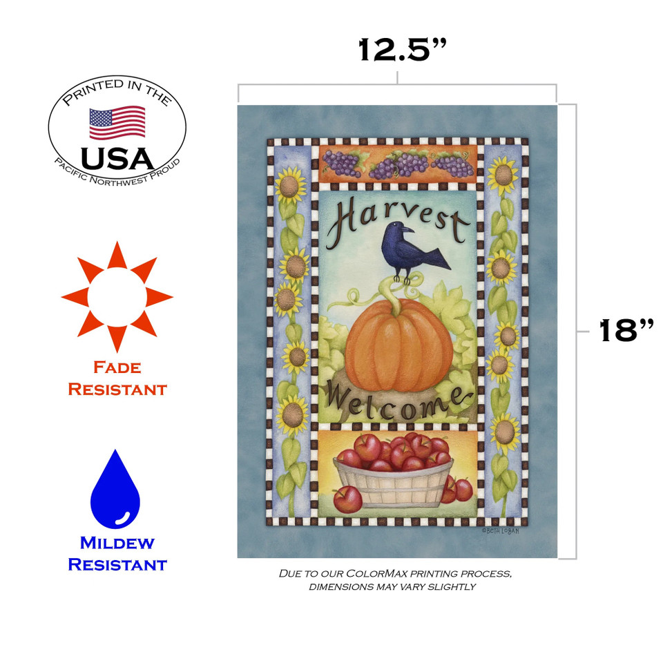 Toland Home Garden Drapeau De Jardin En Polyester 12 Po X 18 Po Iris