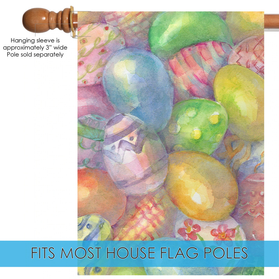 Toland Home Garden Celebration Crustacean Hausflagge – 28 X 40 Zoll, Wetterfest & In USA Gedruckt