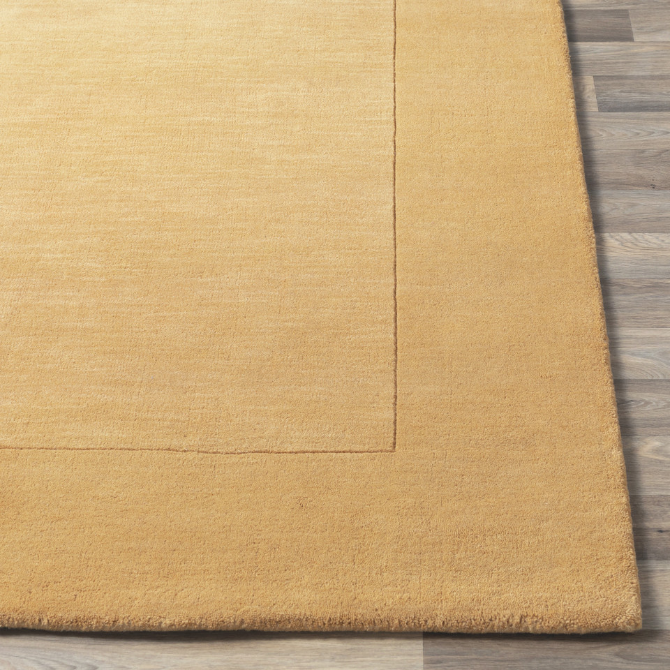 8' x 8' Tawny Brown & Sand Beige Hand Loomed Square Area Throw Rug ...