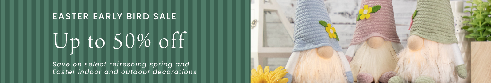 Easter Early Bird Sale