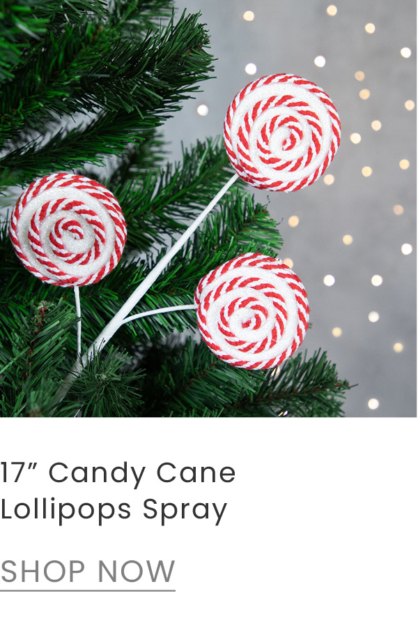 5 Christmas Picks and Sprays, Artificial Christmas Candy, Christmas  Lollipops, Peppermint Decor, Christmas Floral, Wreath Picks, Candy Picks 