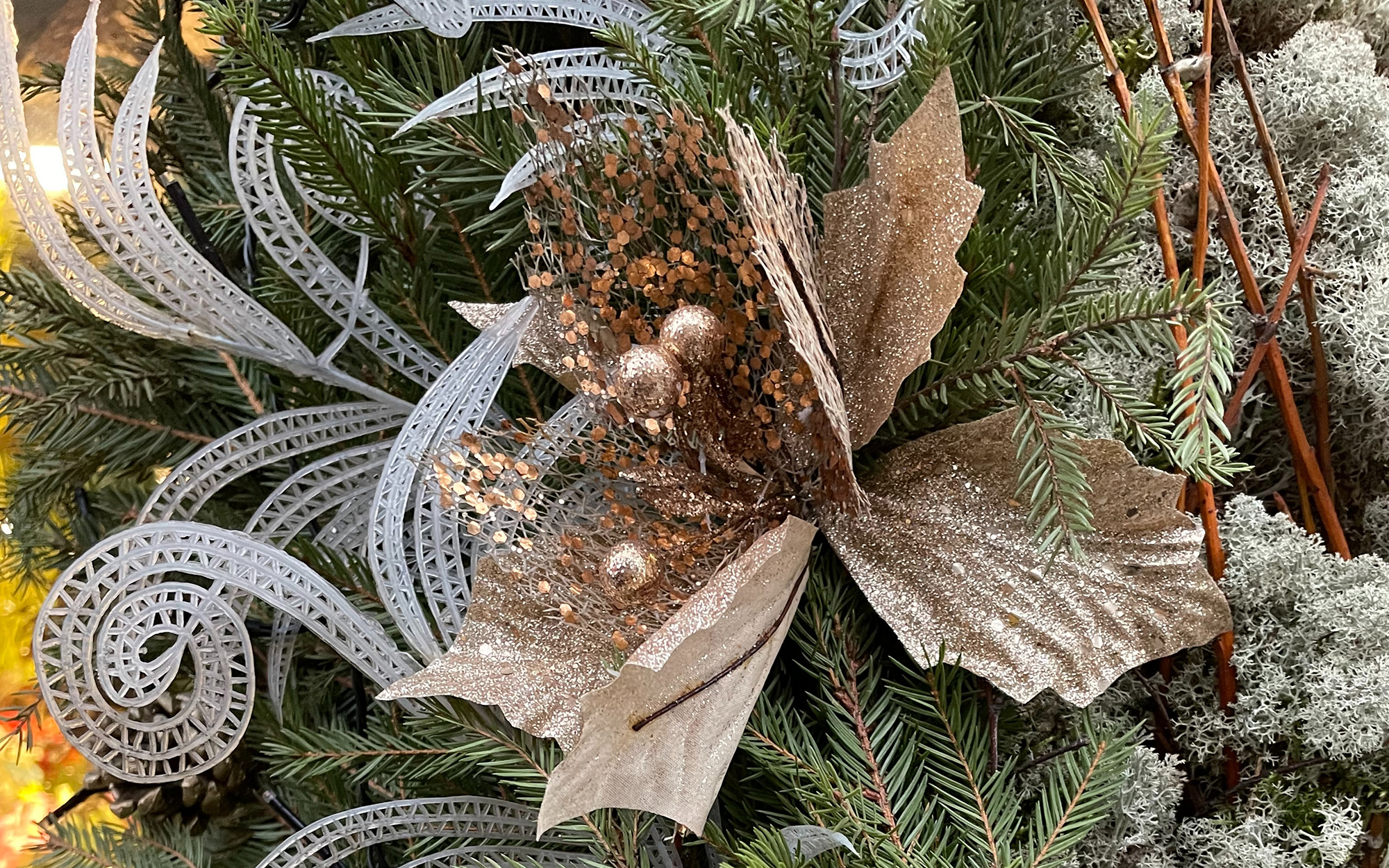 Uncovering the Decorator's Secret: How to Use Christmas Tree Picks and  Sprays - Christmas Central