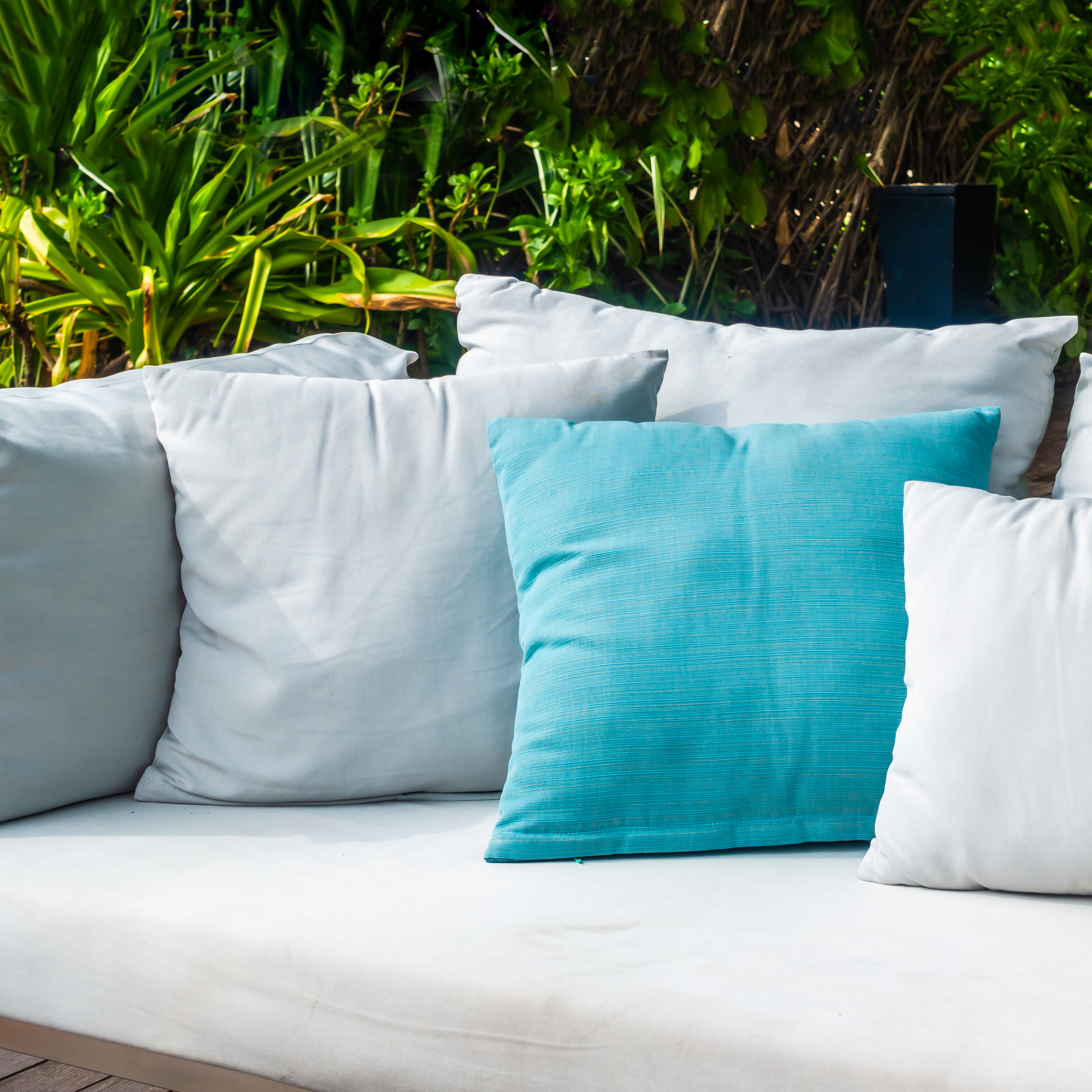 The Brilliant Hack To Keep Your Outdoor Cushions In Place On A Windy Day