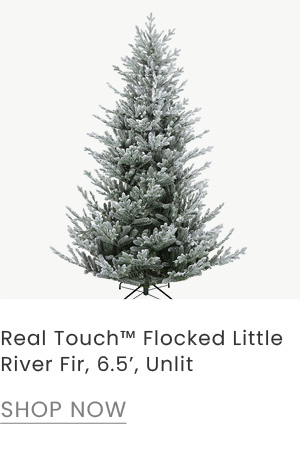 Real Touch Flocked Little River Fir