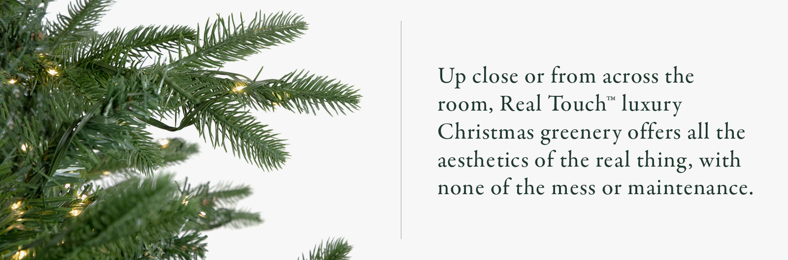 Real Touch™️ Luxury Christmas Greenery