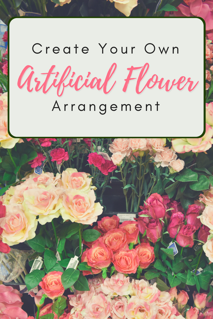 Create Your Own Artificial Flower Arrangement - Christmas Central