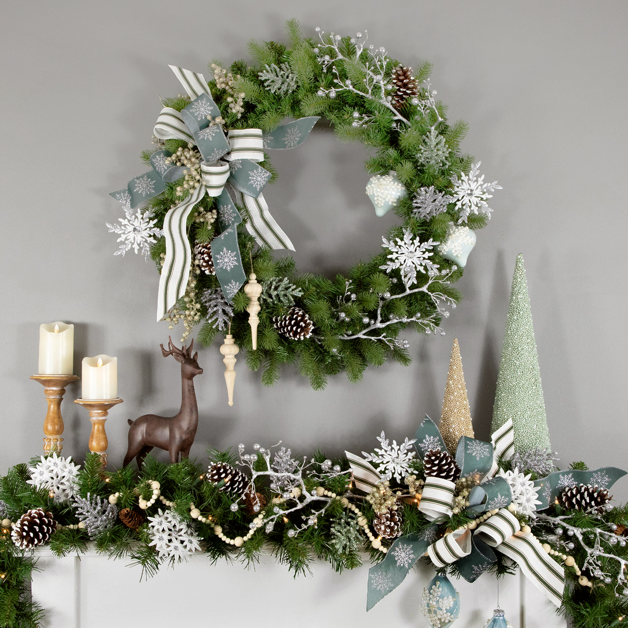Enhance Your Realistic Christmas Tree with Natural Looking Garland and ...