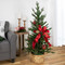 Real Touch™ Pre-Lit Medium Grande Spruce Artificial Potted Christmas Tree - 4' - Clear Lights - IMAGE 1 Real Touch™ Pre-Lit Medium Grande Spruce Artificial Potted Christmas Tree - 4' - Clear Lights - IMAGE 1