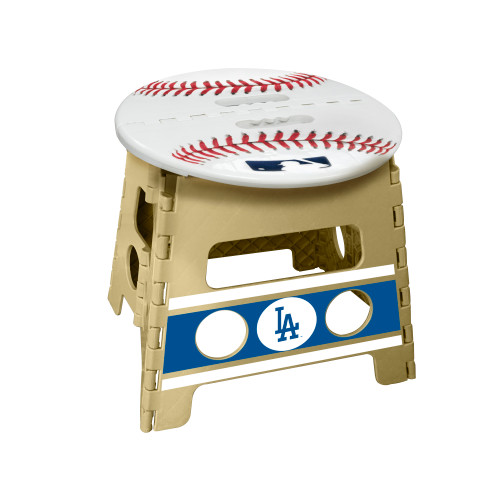 14” MLB Los Angeles Dodgers Folding Step Stool | Christmas Central