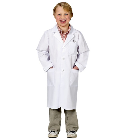 White Lab Coat Halloween Accessory (ages 46) Christmas Central