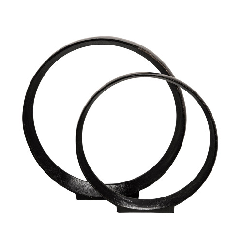 Aluminum Rings Table Top Decoration - 14.25