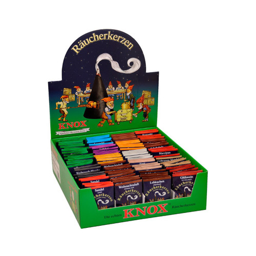 Set of 100 Knox Assorted Large Incense Display Packets of 5 Pieces 14.