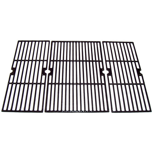 3pc Gloss Cast Iron Cooking Grid for Brinkmann & Broil Chef Gas Grills ...