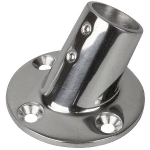 Sea-Dog 280900-1 90 Degree Round Rail Base Fitting - 7/8 Inch Marine Hardware