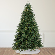 Real Touch™ Pre-Lit Ashburn Pine Artificial Christmas Tree - 12' Warm White LED - IMAGE 1