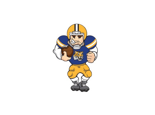 20 quot ncaa lsu tigers lighted window football player 2651 st patrick s lighted decorations