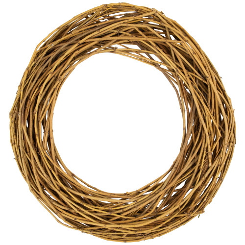 Natural Grapevine & Twig Artificial Spring Wreath, 15-Inch, Unlit ...