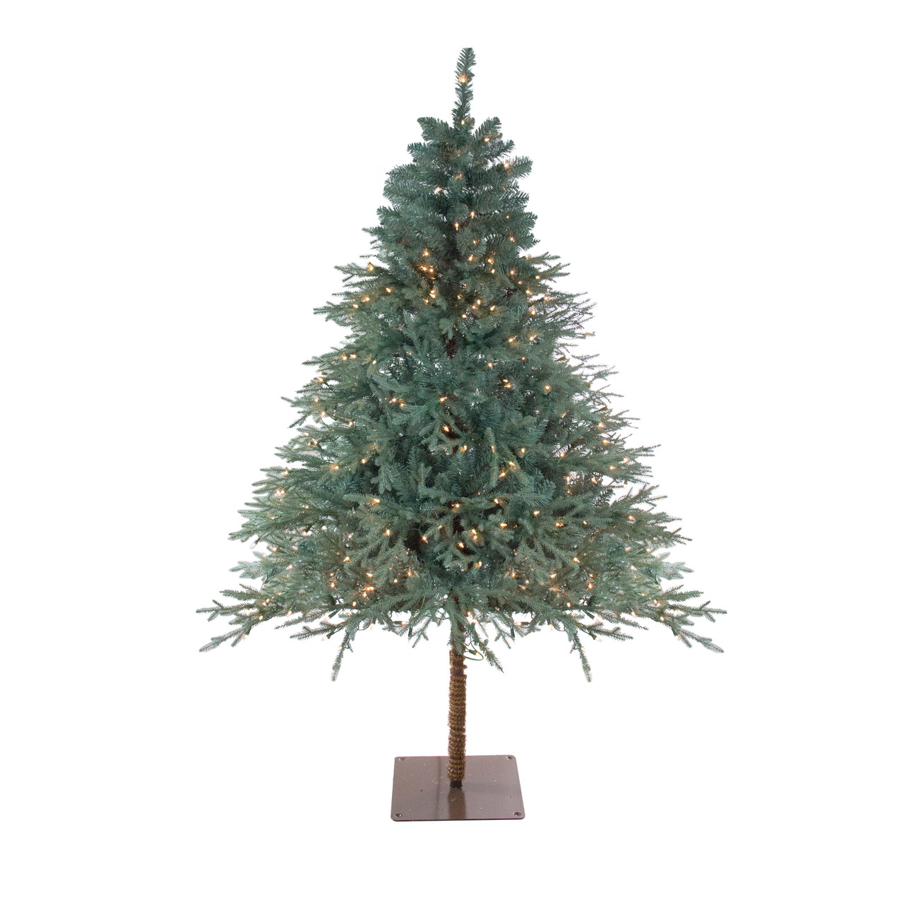 Real Touch™ Pre-Lit Artificial Full Fairbanks Alpine Christmas Tree - 6.5' - Clear Lights
