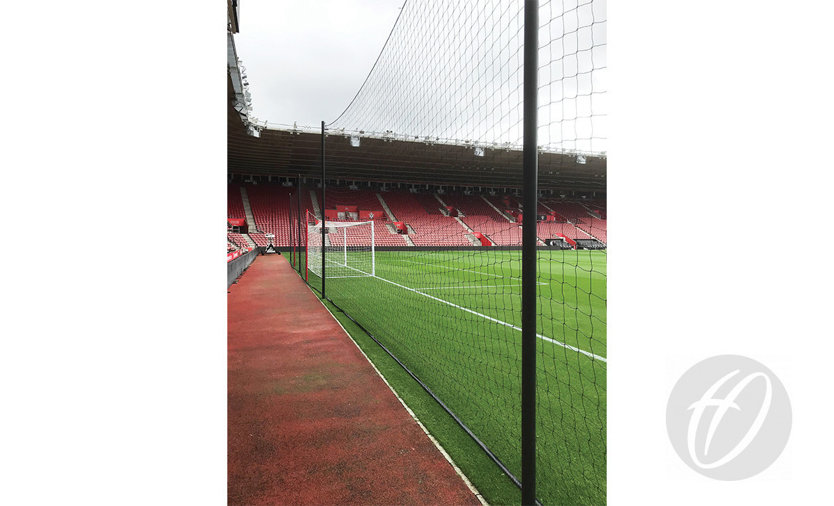 Crowd Protection Ball Stop System - 70m x 5m - BAR-014 (B...