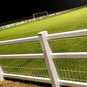 Half Mesh Football Pitch Fencing | Duralock 1 Half Mesh Football Pitch Fencing | Duralock 1
