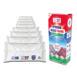 8 Sachets of Block Blitz Block Paving Eco Cleaner 8 Sachets of Block Blitz Block Paving Eco Cleaner